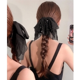 シフォンリボンバンスクリップ ヘアクリップ バンスクリップ | kirakiraShop | 詳細画像2