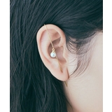 パール | ポイントイヤーラップピアス 全3タイプ アクセサリー | kirakiraShop 