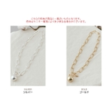ボリュームチェーンマンテルネックレス ユニセックス 韓国アクセサリー | kirakiraShop | 詳細画像2