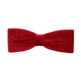 レッド×ベロアリボン | リボンヘアアクセサリー 子供服 キッズ 女の子 秋 冬 小物 韓国子供服 | 子供服Bee