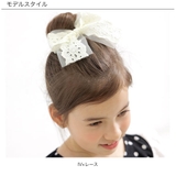 リボンヘアクリップ 子供服 キッズ 女の子 春 夏 秋 冬 小物 韓国子供服 | 子供服Bee | 詳細画像7