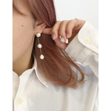 パール チェーン ピアス | lattencos | 詳細画像2 