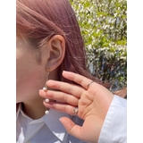 パール ロング ピアス韓国 | lattencos | 詳細画像5 