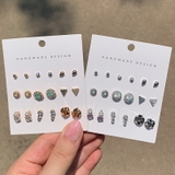 マルチ ピアス 9SET韓国 | lattencos | 詳細画像1 