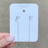 クリア | ドロップ ピアス 韓国 | lattencos