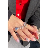 ワイドリング 4SET 韓国 | lattencos | 詳細画像8 