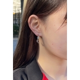 キュービック チェーン ピアス | lattencos | 詳細画像3 