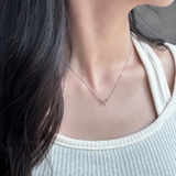 シンプルリボンネックレス | lattencos | 詳細画像2 