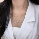 ハートリングネックレス韓国アクセサリー | lattencos | 詳細画像1 