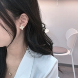 四つ葉クローバーイヤリング韓国アクセサリー | lattencos | 詳細画像2 