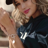 【韓国発】シェルモチーフ付チェーンブレス ユニセックス 男女兼用 | LAYLA | 詳細画像4 