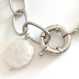 【韓国発】シェルモチーフ付チェーンブレス ユニセックス 男女兼用 | LAYLA | 詳細画像2 