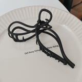 BLACK | リボンヘアクリップ | Lips