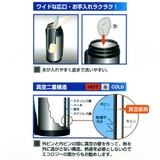 水筒 ステンレスボトル ワンダーボトル 1L コップ付 保温・保冷 すいとう | livingut | 詳細画像3