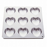 マドレーヌ型 コックハート型 焼き型 | livingut | 詳細画像2