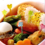 ピック にじいろピック お弁当グッズ キャラ弁 子供用 | livingut | 詳細画像1