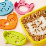 ふりかけプレート わ!うさぎ&メッセージ キャラ弁 お弁当グッズ デコ弁 | livingut | 詳細画像1