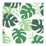 バスマット コンパクト モンステラ グリーン 風呂マット | livingut | 詳細画像2