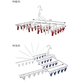 洗濯ハンガー ウィング アルミ風通しハンガー | livingut | 詳細画像4