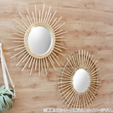 ミラー 幅34cm ラタン | livingut | 詳細画像6 