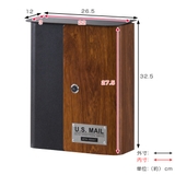 ポスト 壁掛けポスト 郵便ポスト | livingut | 詳細画像2 