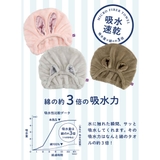 ヘアキャップ カラリ 吸水アニマルヘアキャップ | livingut | 詳細画像6