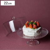 ケーキスタンド&ドーム 22cm 6号 | livingut | 詳細画像1