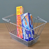 ワイヤーバスケット 持ち手付き 約 | livingut | 詳細画像9 