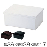 バスケット 収納 フェイクレザー | livingut | 詳細画像1 