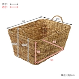 収納 バスケット 持ち手付き | livingut | 詳細画像4 