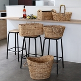 マガジンラック バスケット ウォーターヒヤシンス | livingut | 詳細画像17