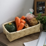 バスケット 幅30×奥行17×高さ10cm 洗える | livingut | 詳細画像10