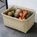 バスケット 幅37×奥行26×高さ19cm 洗える | livingut | 詳細画像1 