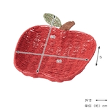 バスケット フルーツバスケット リンゴ型 | livingut | 詳細画像2