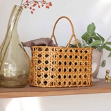 ユティルオクタ オーバルワンハンドルバスケット 洗える | livingut | 詳細画像1 