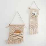 マクラメ ウォールタペストリー ポケット付き | livingut | 詳細画像1 