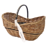 アラログ 黒ハンドルボートバスケット かご | livingut | 詳細画像1 