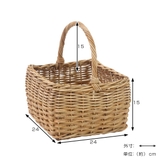 バスケット アラログ グリーンバスケット | livingut | 詳細画像2 