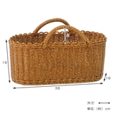 ユティル オーバルハンドルバスケットL 洗える | livingut | 詳細画像3