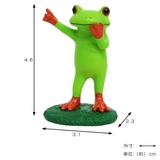 置き物 毒カエルグリーン Copeau | livingut | 詳細画像2