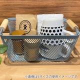 ウッドハンドルメッシュバスケット L リーニエ | livingut | 詳細画像4 