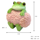 コポー 桜もちになりきるカエル カエル | livingut | 詳細画像2 