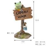 コポー 木の看板を作るカエル カエル | livingut | 詳細画像2