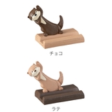 スマホスタンド ひょっこりカワウソスマホスタンド スマホホルダー | livingut | 詳細画像2