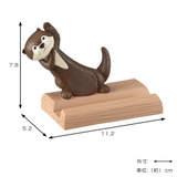 スマホスタンド ひょっこりカワウソスマホスタンド スマホホルダー | livingut | 詳細画像3