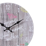 掛け時計 33cm WOOD | livingut | 詳細画像8 