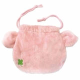 フィギュアフェイスポーチ NICI ピンクピッグ | livingut | 詳細画像3 