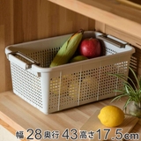 バスケット M 幅28×奥行43×高さ17 | livingut | 詳細画像1 