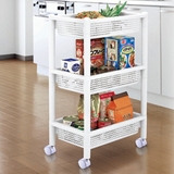 マルチワゴン システムバスケット キャスター付き | livingut | 詳細画像1 