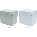 コットンケース スチール製 16x12x14cm | livingut | 詳細画像2